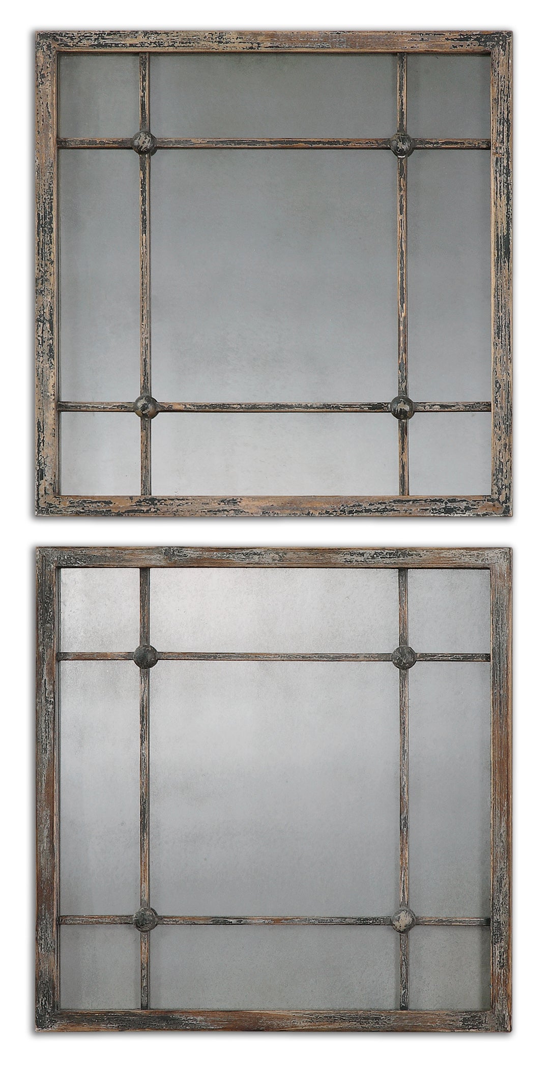 Uttermost Saragano Square Mirrors Set/2