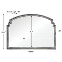 Uttermost Via Della Silver Mirror