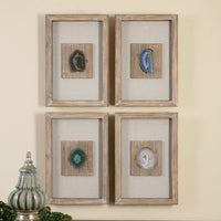 Uttermost Agate Stone, S/4