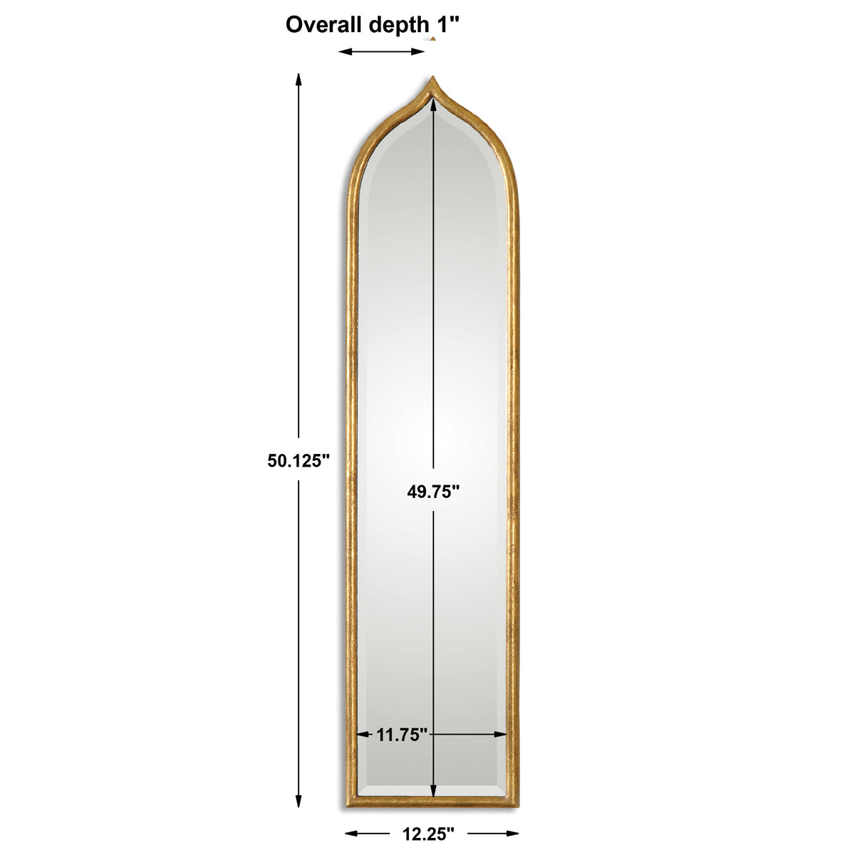 Uttermost Fedala Gold Mirror