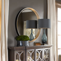 Uttermost Serenza Round Silver Mirror