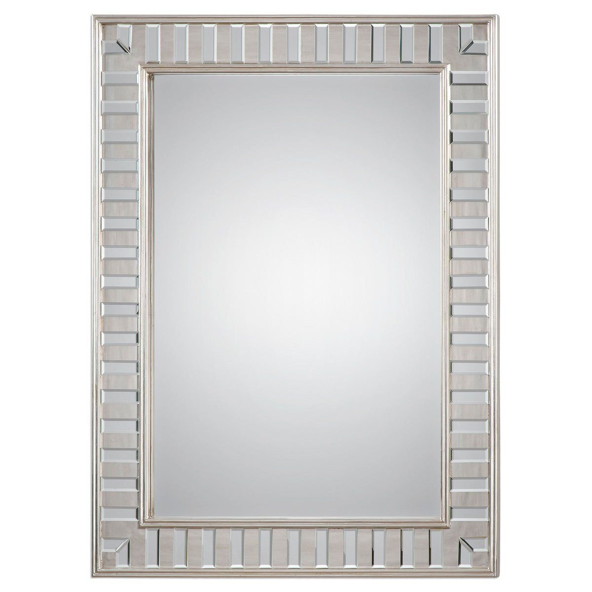Uttermost Lanester Silver Leaf Mirror