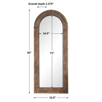 Uttermost Vasari Wooden Arch Mirror