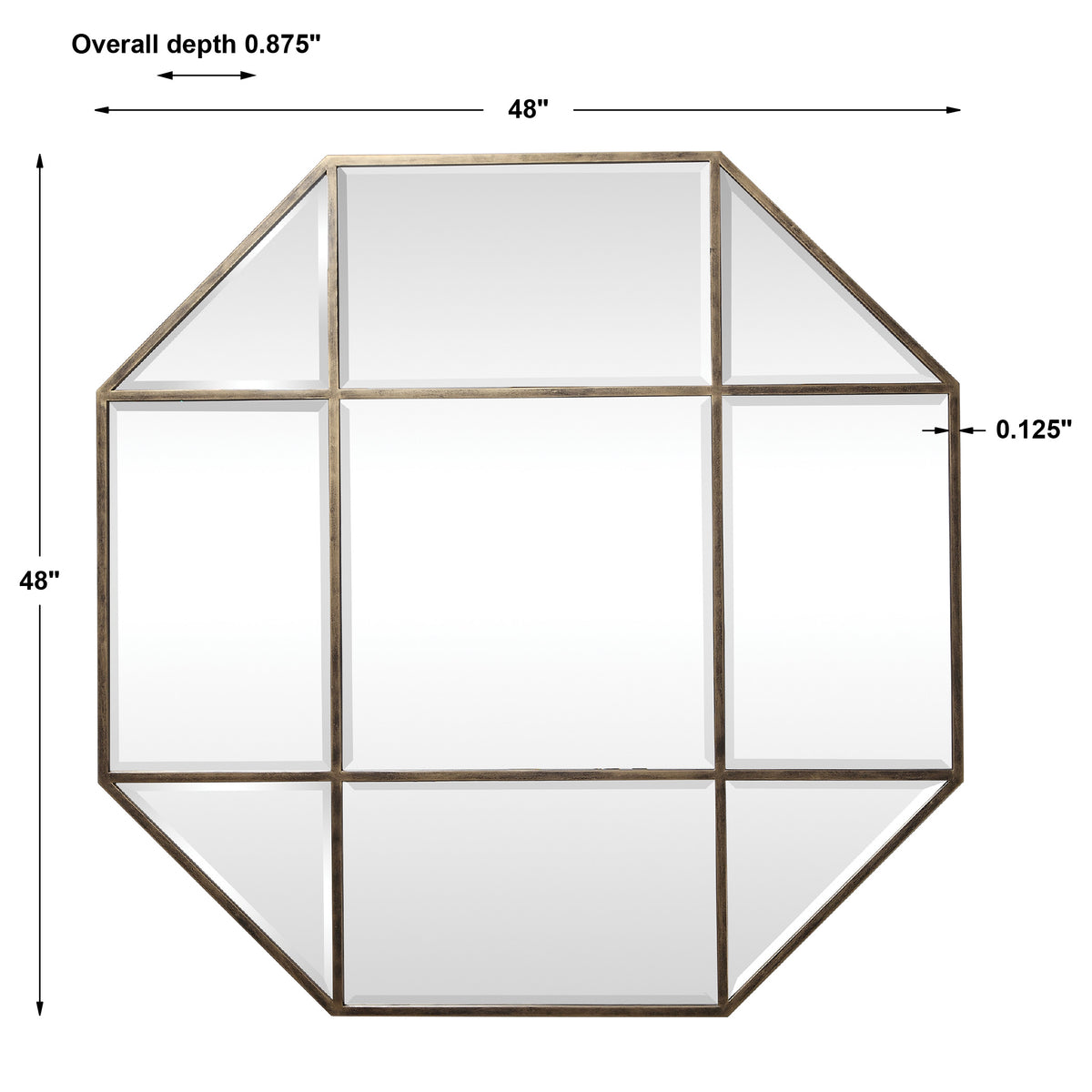 Uttermost Daniella Octagon Mirror