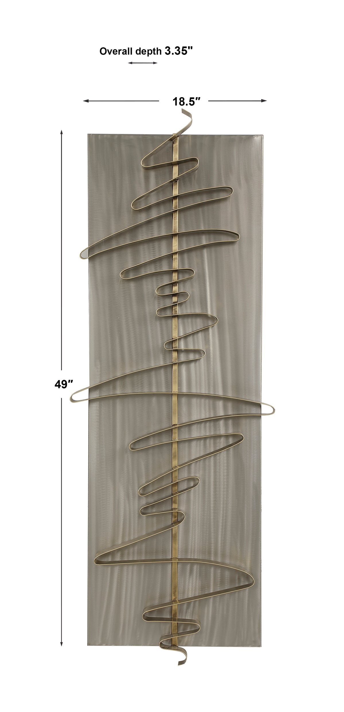 Uttermost Script Modern Metal Wall Decor