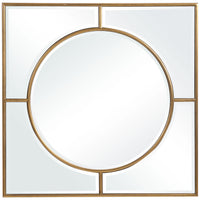 Uttermost Stanford Gold Square Mirror