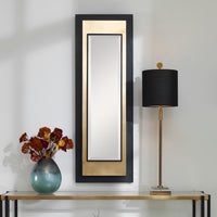 Uttermost Roston Black & Gold Mirror