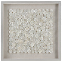 Uttermost Roxas Capiz Shell Shadow Box