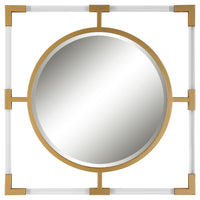 Uttermost Balkan Small Gold Mirror