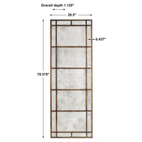 Uttermost Avidan Antique Bronze Mirror
