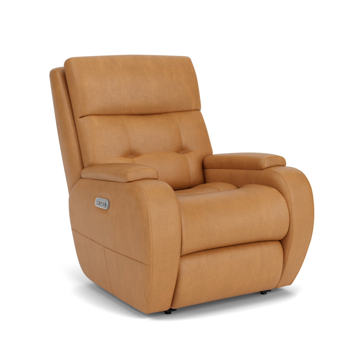 Strait Power Recliner with Power Headrest