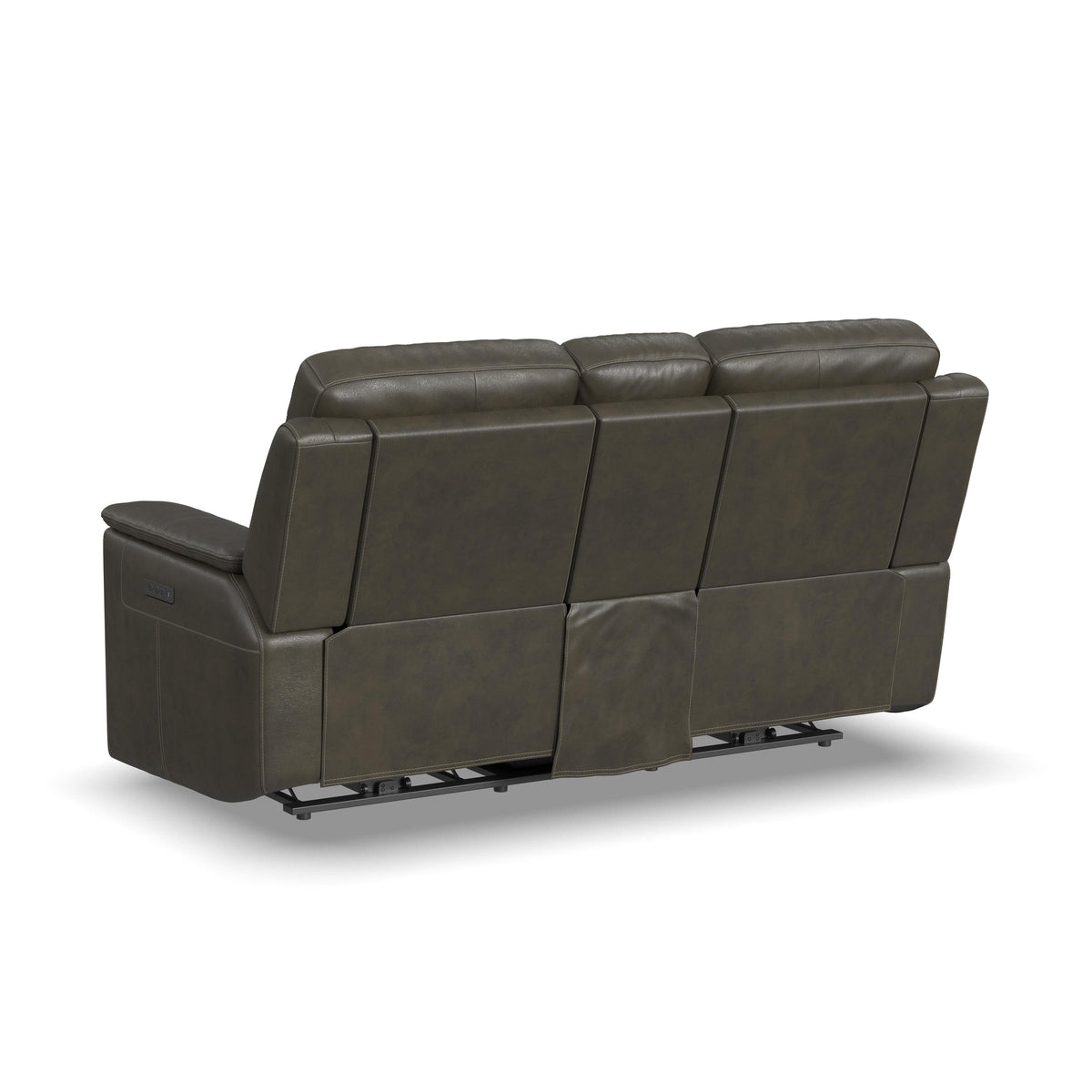 Odell Power Reclining Loveseat with Console & Power Headrests & Lumbar