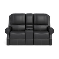 Rylan Power Reclining Loveseat with Console & Power Headrests