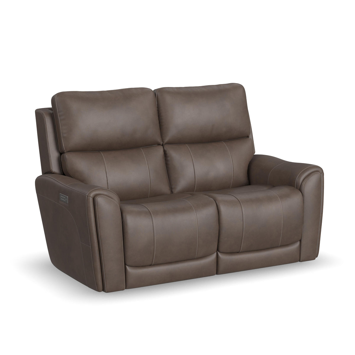 Power Reclining Loveseat with Power Headrests & Lumbar