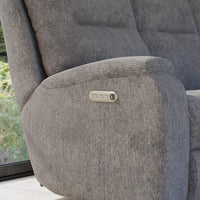 Penn Power Reclining Sofa with Power Headrests & Lumbar