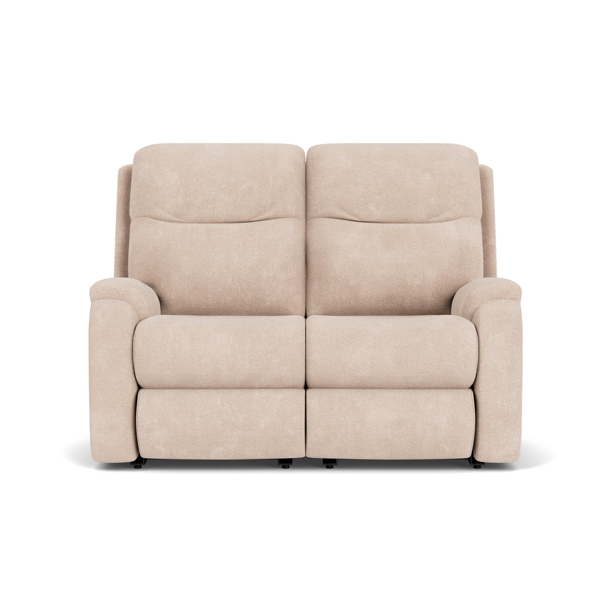 Penn Power Reclining Loveseat with Power Headrests & Lumbar