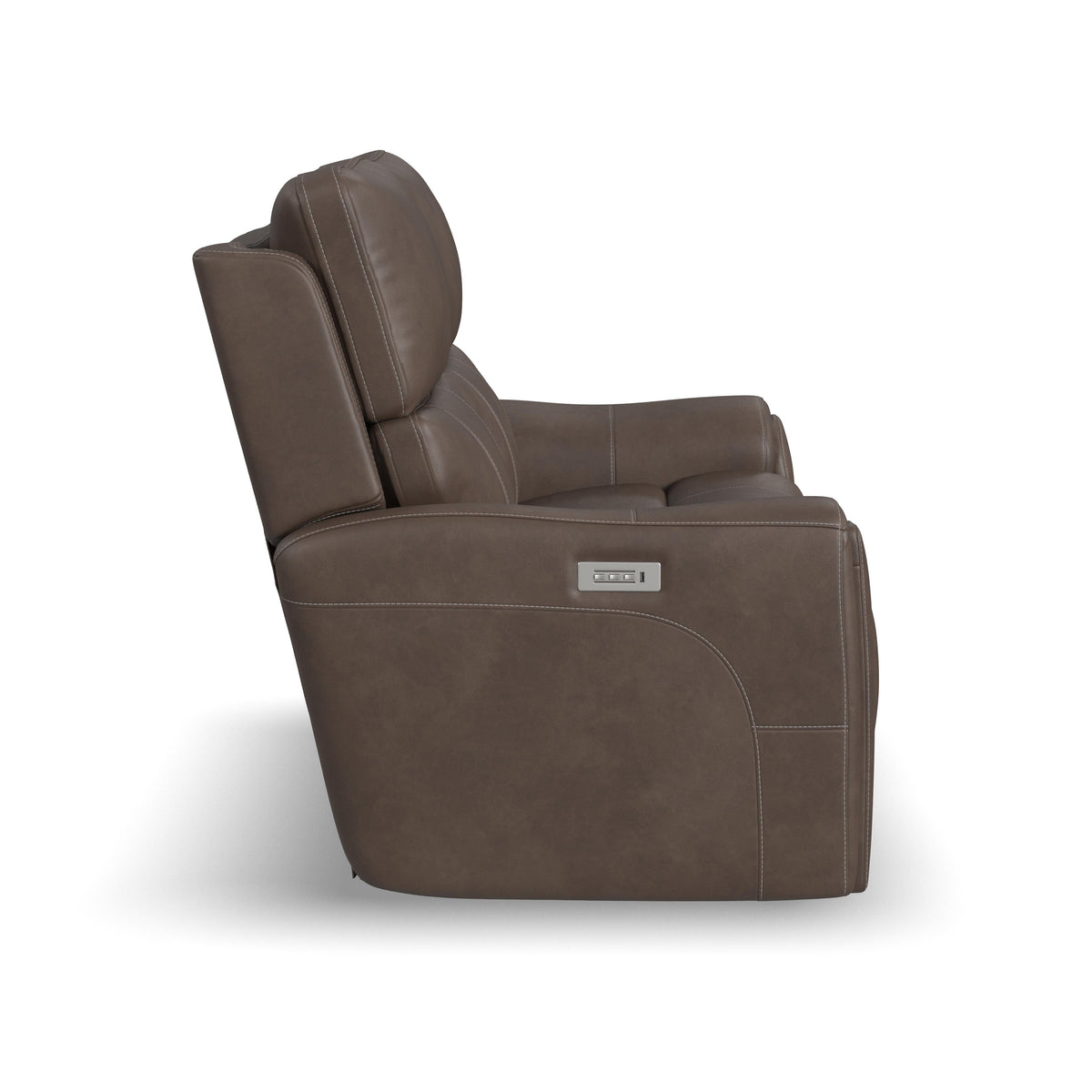 Power Reclining Loveseat with Power Headrests & Lumbar