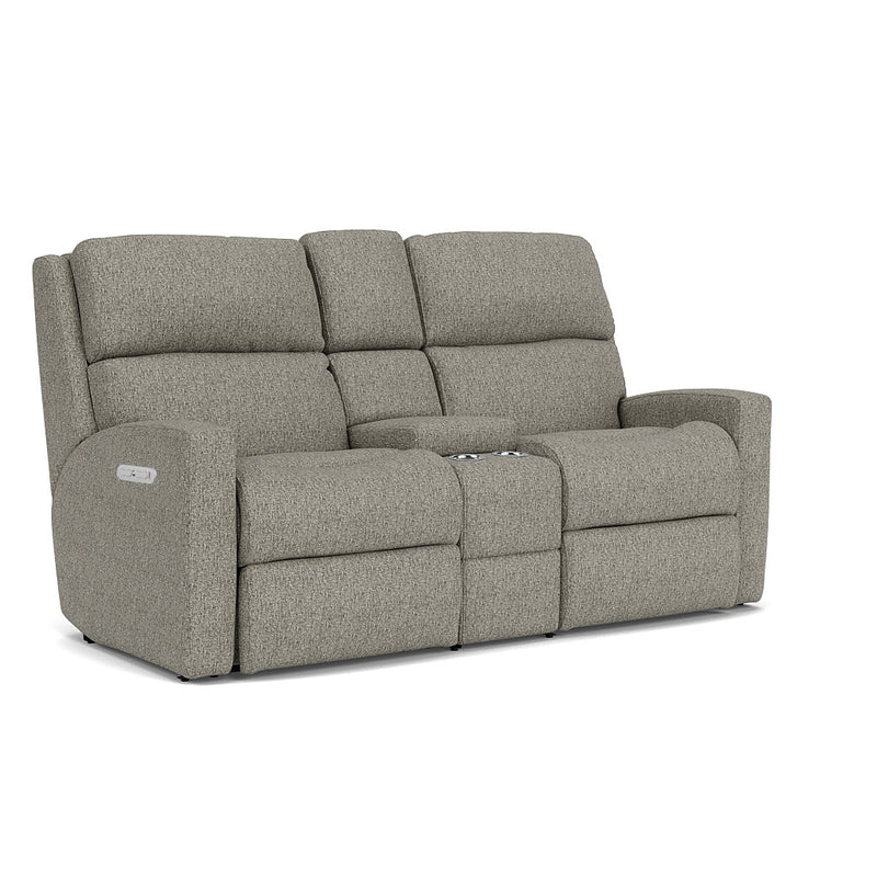 Catalina Power Reclining Loveseat with Console & Power Headrests