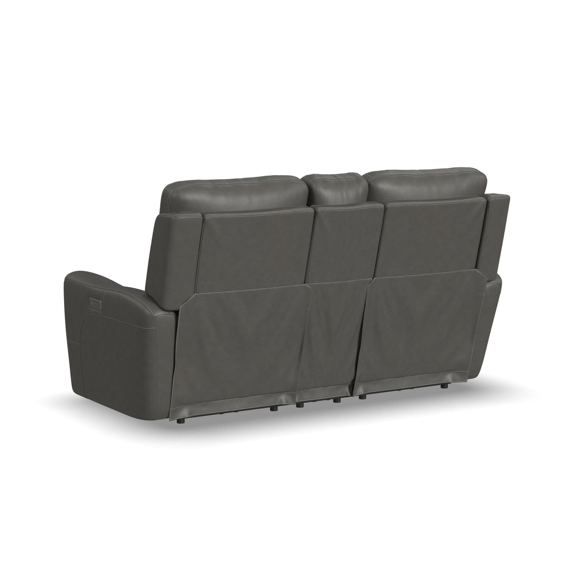 Power Reclining Loveseat with Console & Power Headrests & Lumbar