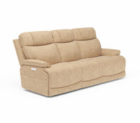 Logan Power Reclining Sofa with Power Headrests & Lumbar