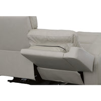 Barnett Power Reclining Loveseat with Power Headrests & Lumbar