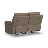 Iris Power Reclining Loveseat with Power Headrests