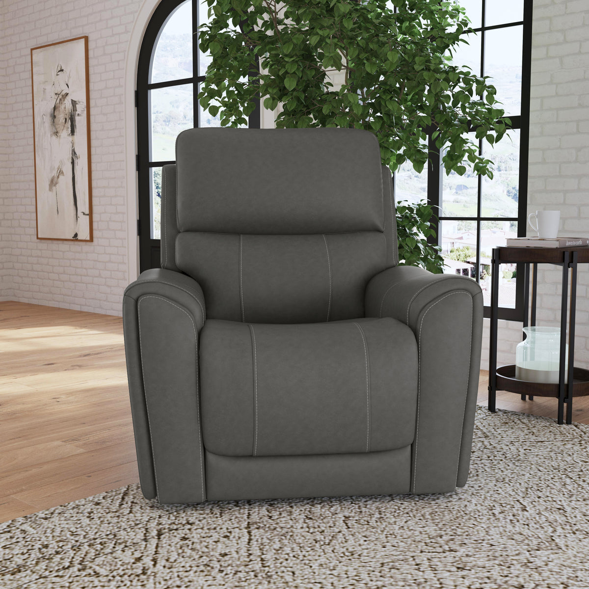 Power Recliner with Power Headrest & Lumbar