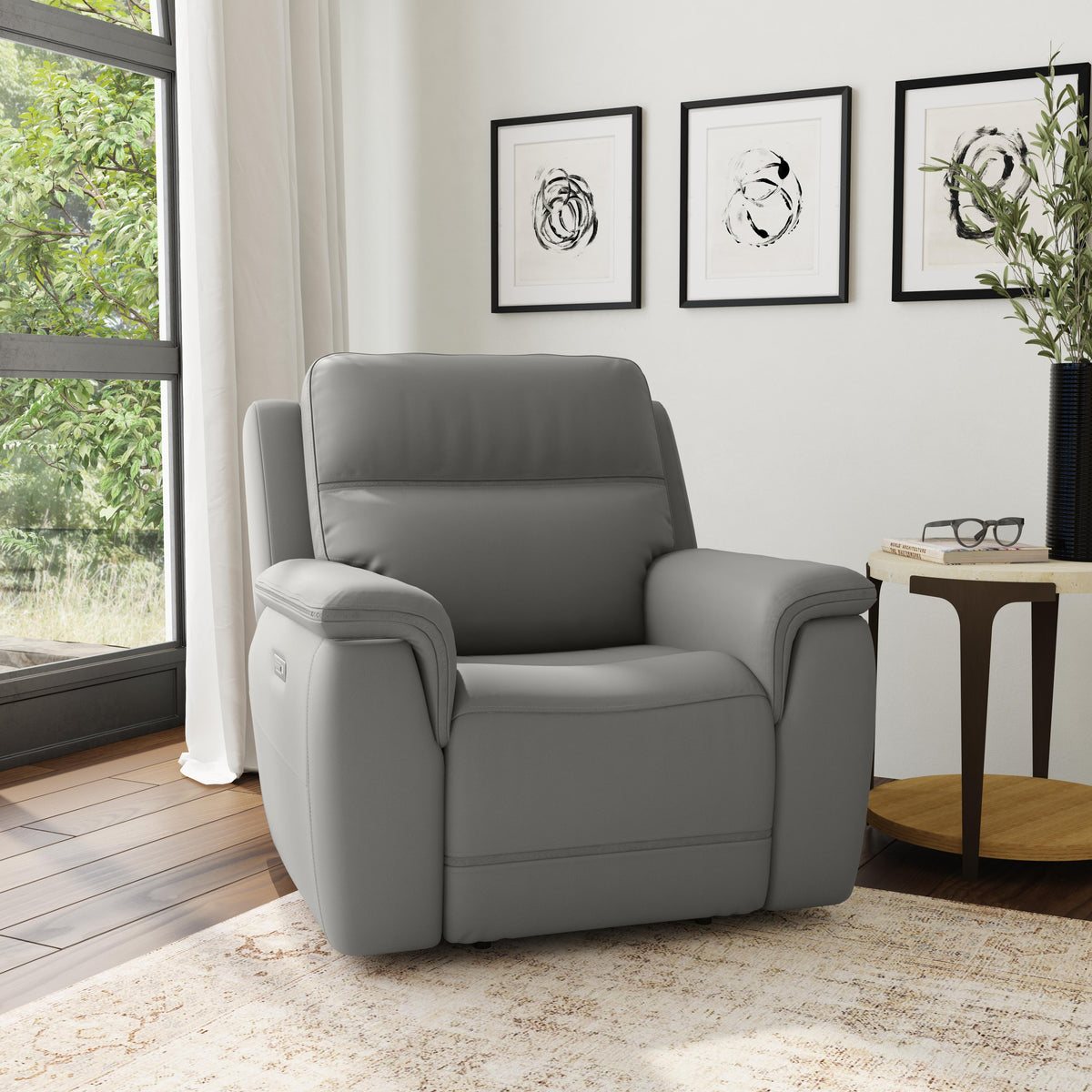 Sawyer Power Recliner with Power Headrest & Lumbar