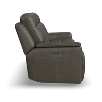 Odell Power Reclining Sofa with Power Headrests & Lumbar