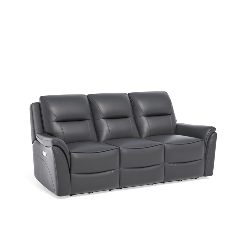 Fallon Power Reclining Sofa with Power Headrests