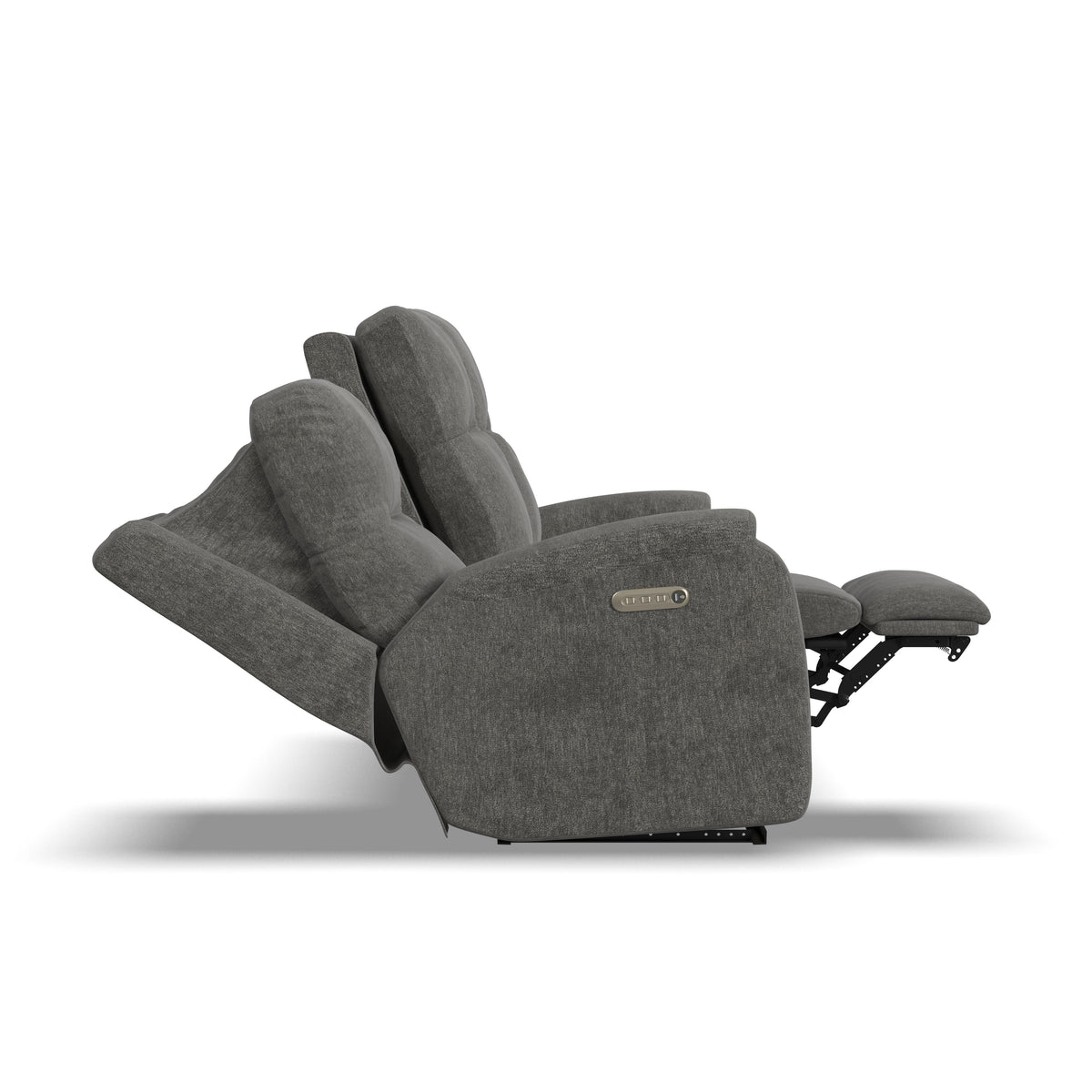 Penn Power Reclining Sofa with Power Headrests & Lumbar