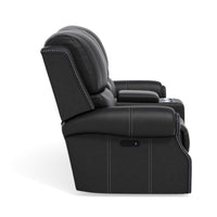 Rylan Power Reclining Loveseat with Console & Power Headrests