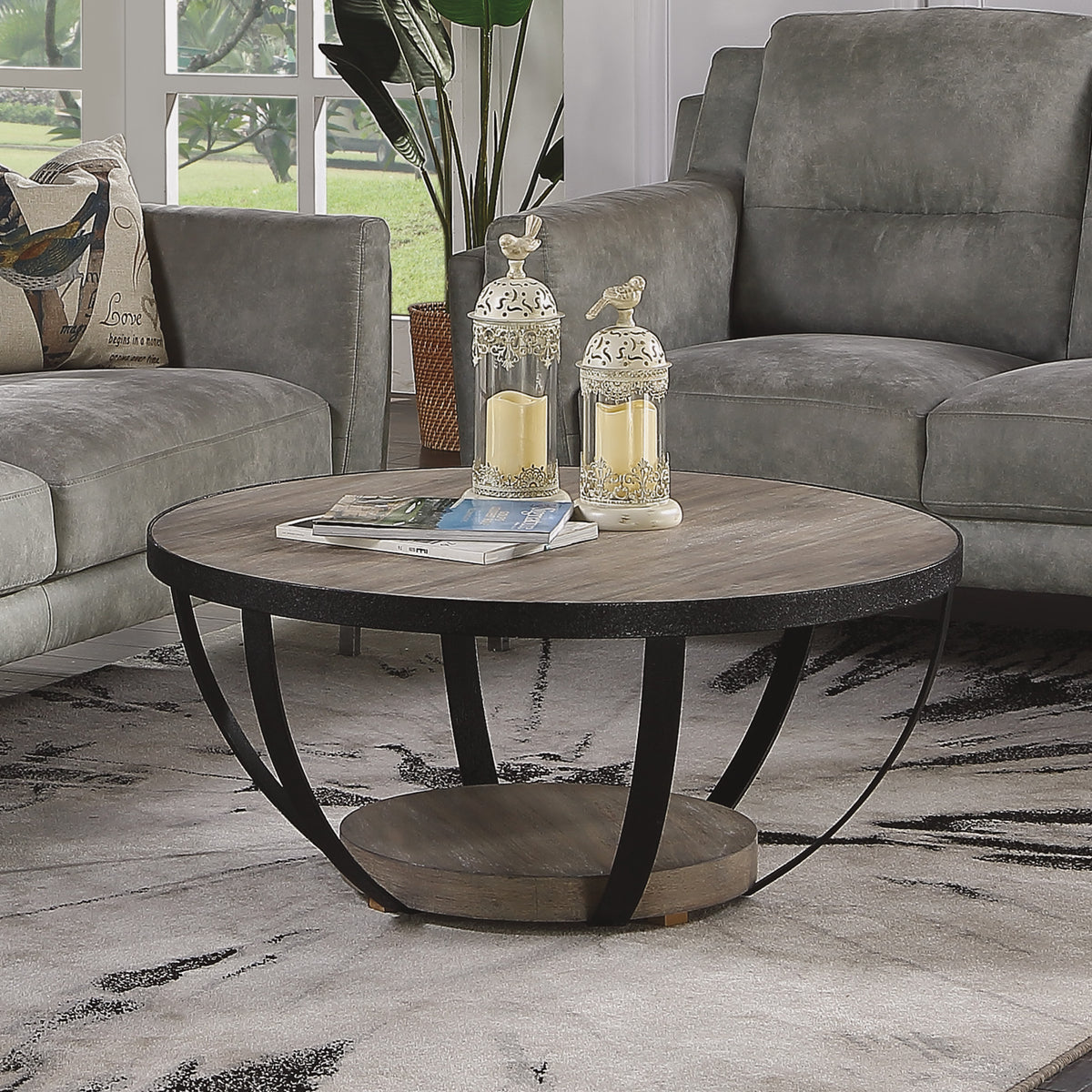 Compass W1090-034_Coffee Table, Round