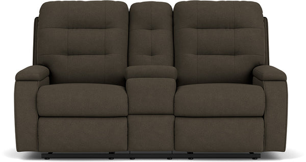 Kerrie Power Reclining Loveseat with Console