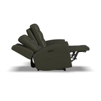 Iris Power Reclining Loveseat with Power Headrests