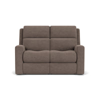 Score Power Reclining Loveseat with Power Headrests & Lumbar