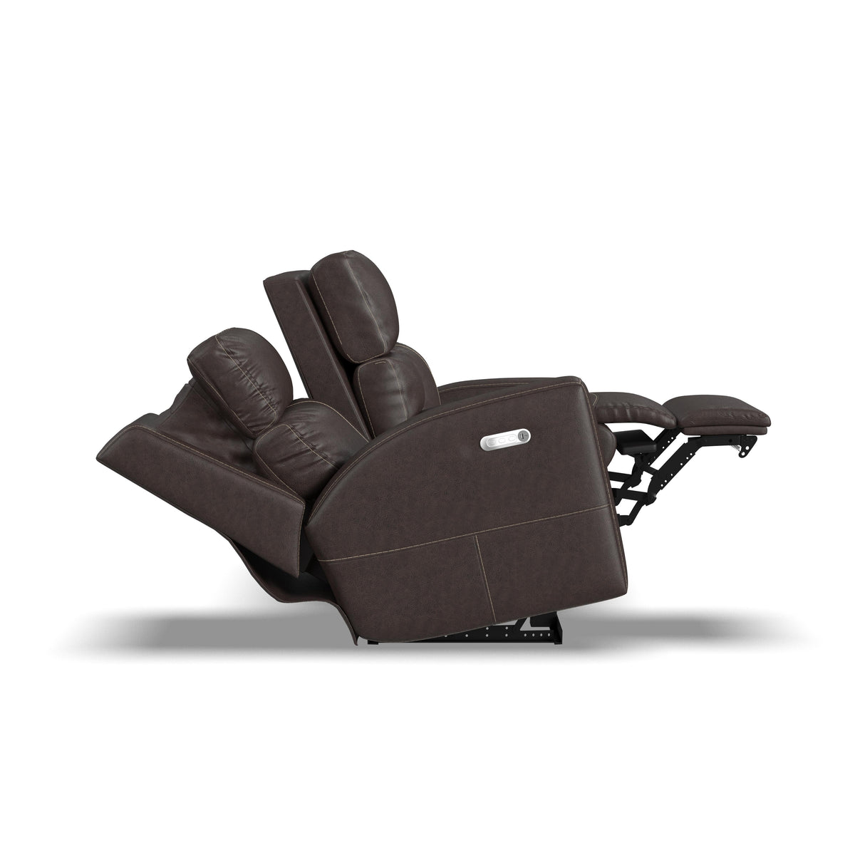 Score Power Reclining Loveseat with Console & Power Headrests & Lumbar