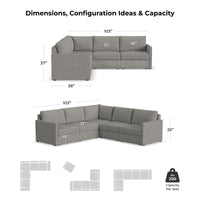 Flex 90225NSEC31302_5-Seat Sect