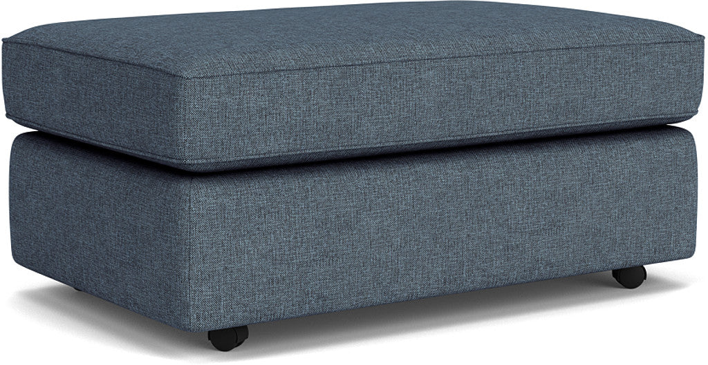 Vail Cocktail Ottoman with Casters