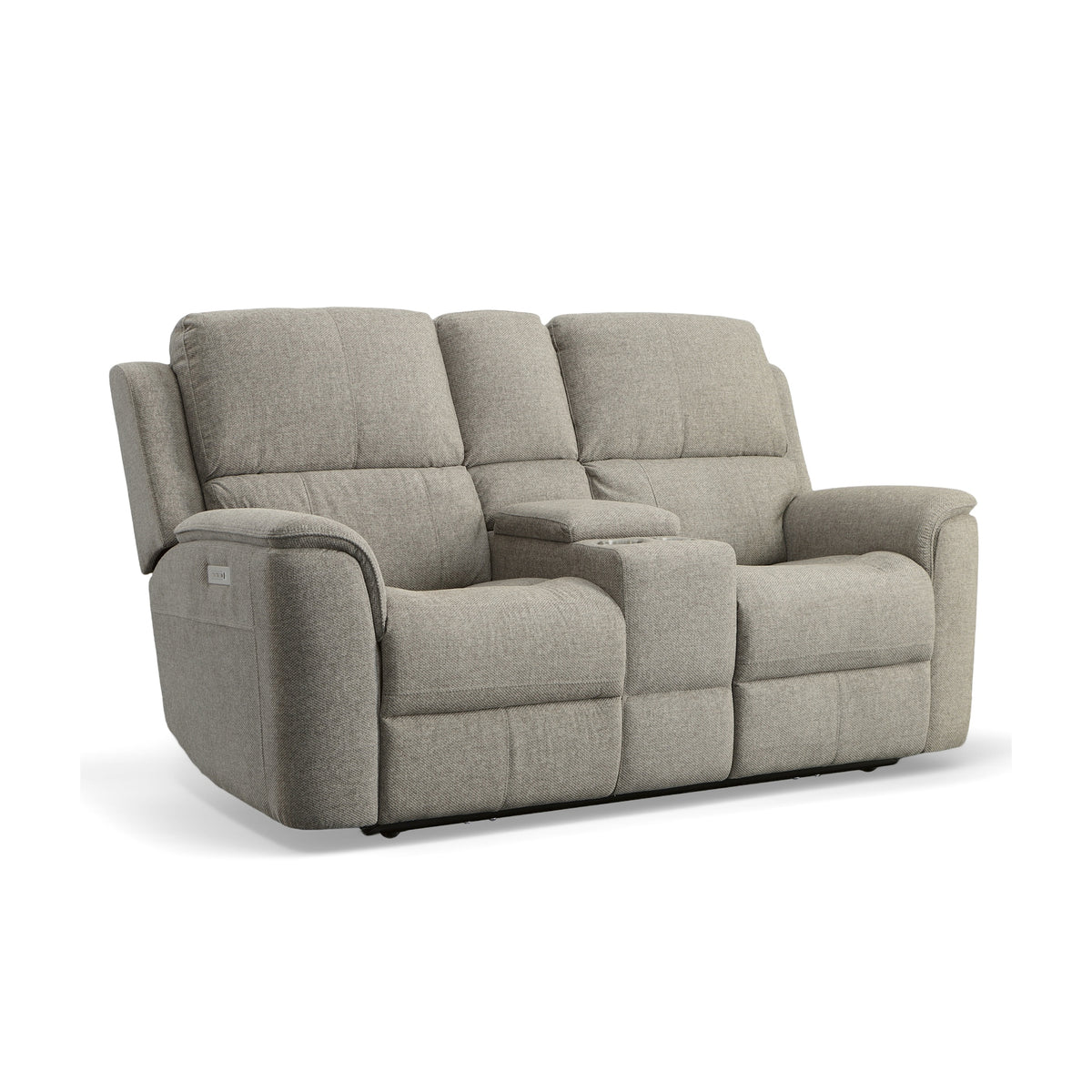 Henry Power Reclining Loveseat with Console & Power Headrests & Lumbar