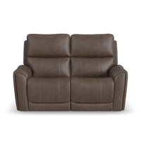 Power Reclining Loveseat with Power Headrests & Lumbar