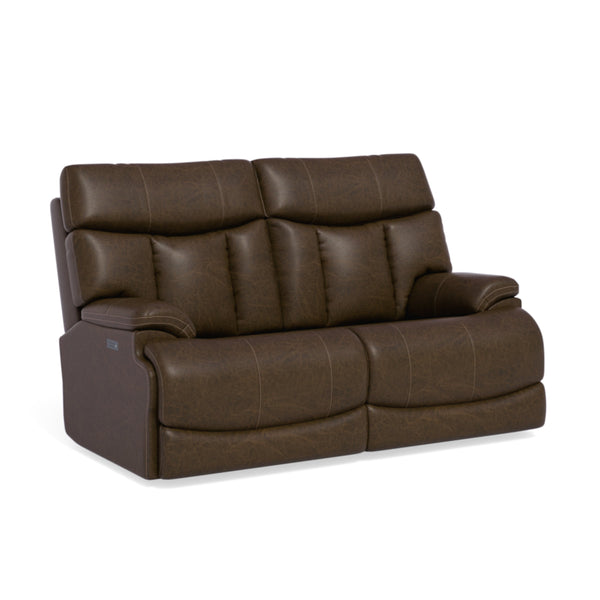 Clive Power Reclining Loveseat with Power Headrests & Lumbar