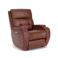 Strait Power Recliner with Power Headrest