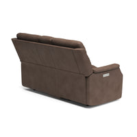 Easton Power Reclining Loveseat with Console & Power Headrests & Lumbar