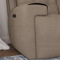 Iris Power Reclining Sofa with Power Headrests