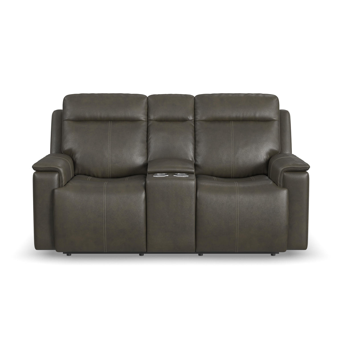 Odell Power Reclining Loveseat with Console & Power Headrests & Lumbar