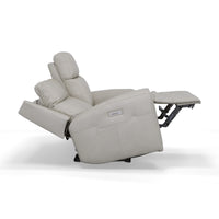 Barnett Power Reclining Loveseat with Power Headrests & Lumbar