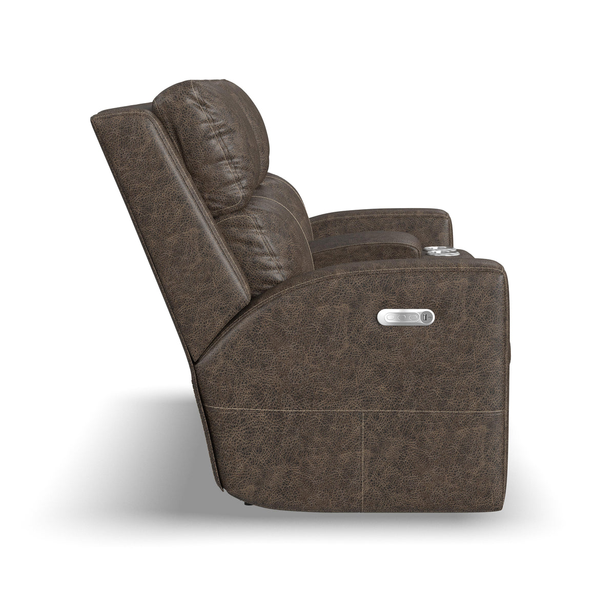 Score Power Reclining Loveseat with Console & Power Headrests & Lumbar