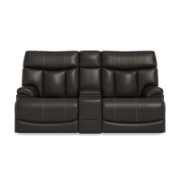 Clive Power Reclining Loveseat with Console & Power Headrests & Lumbar