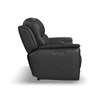 Crew Power Reclining Loveseat with Console & Power Headrests & Lumbar